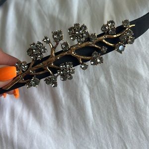 Oscar de la Renta Skinny branch Belt size XL